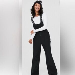 Offline by Aerie Black Chillside Collection Black Ski Snowboard Overalls Size S